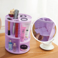 360 Rotating Makeup Organizer, Premium Cosmetic Organizer Foldable Cosmetic Rack for Dresser Vanity, Bathroom